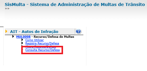 Consulta de Recurso